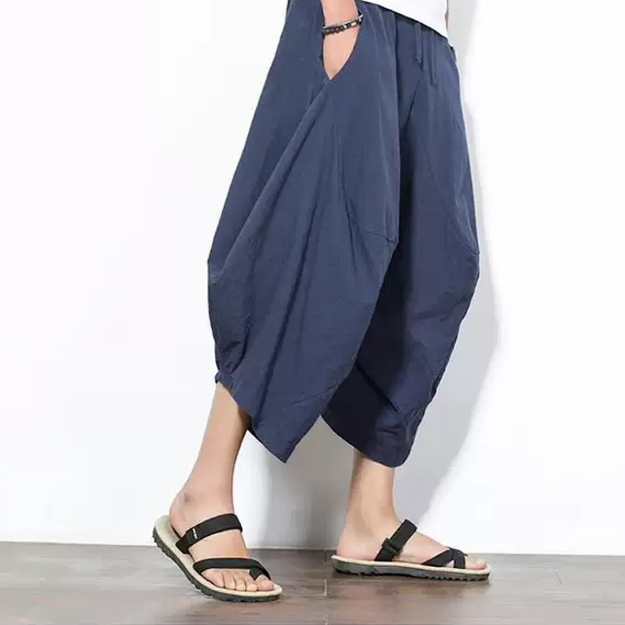 simple sarouel pants  US1611