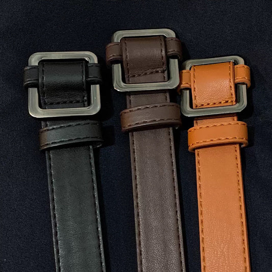 simple leather belt  US1017