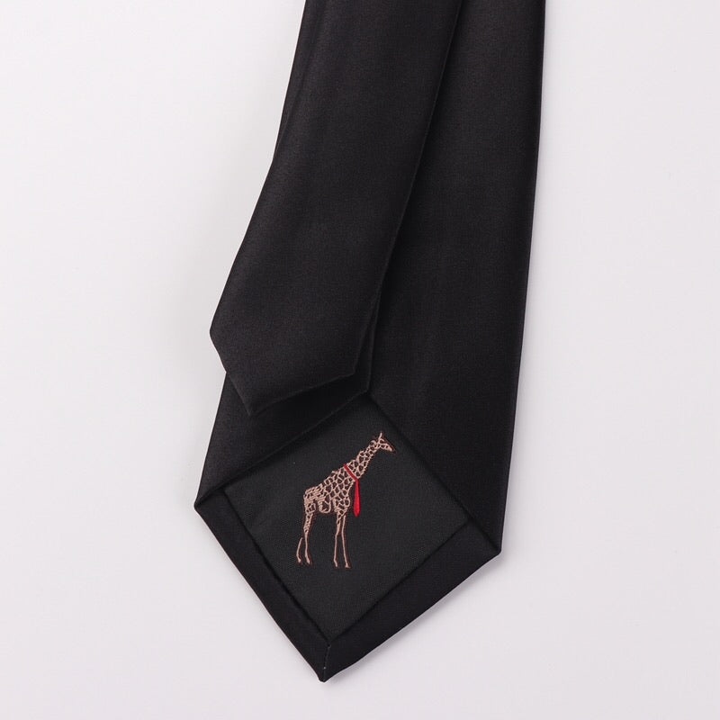 black cat necktie  US1080