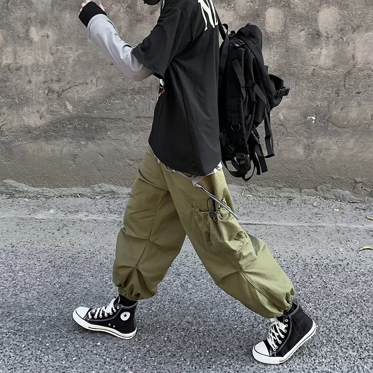 pocket cargo pants  US1538