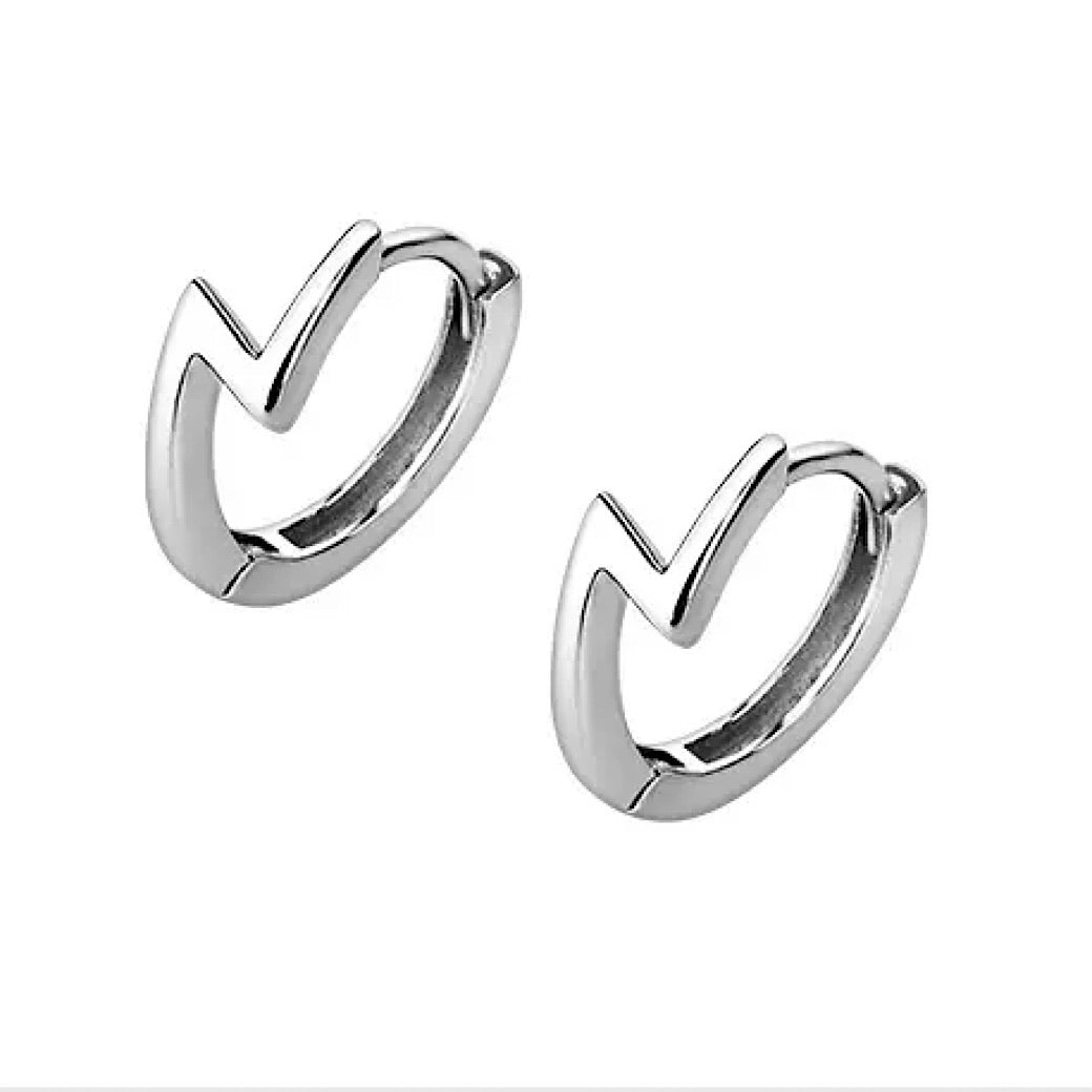 korean sterling silver earrings  US1104