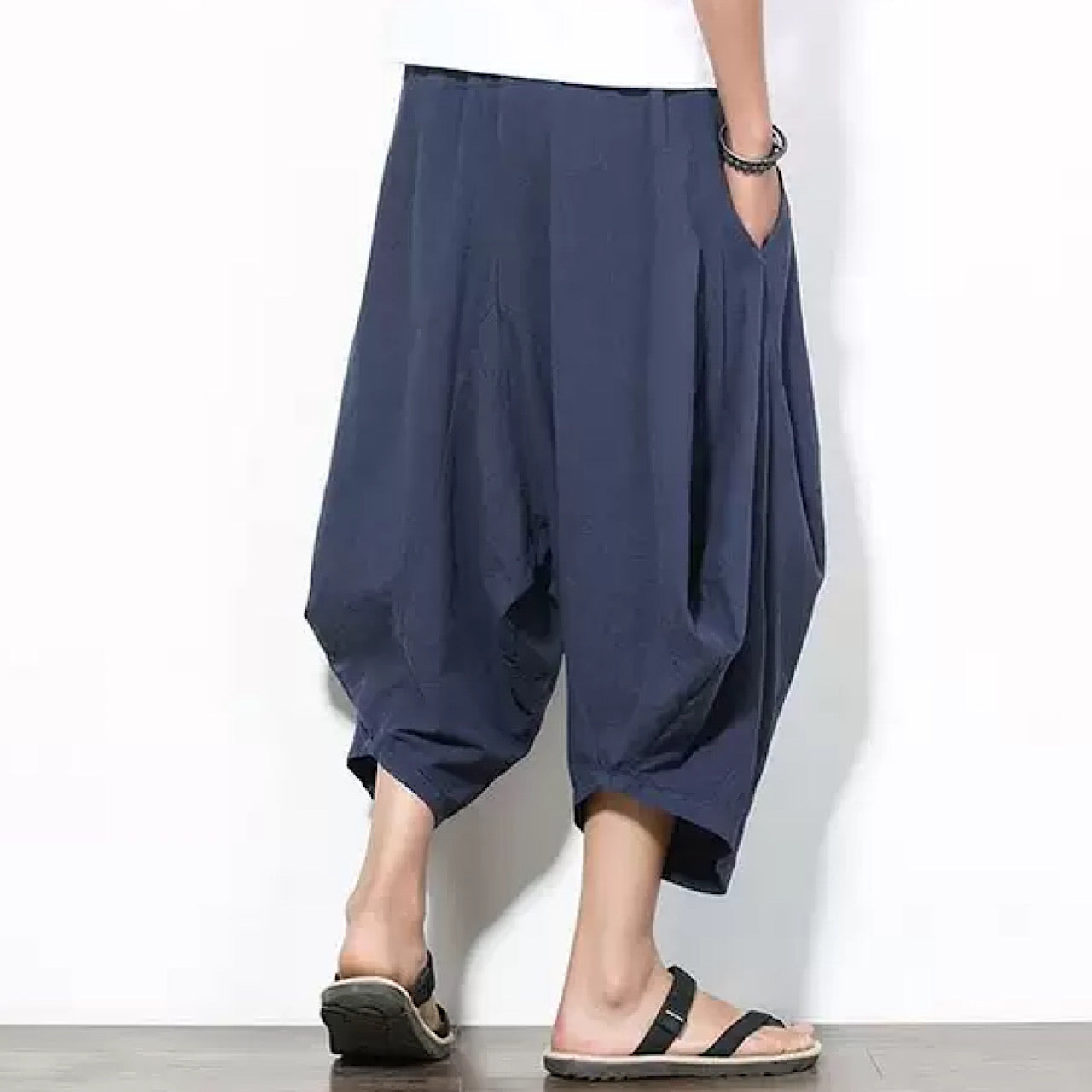 simple sarouel pants  US1611