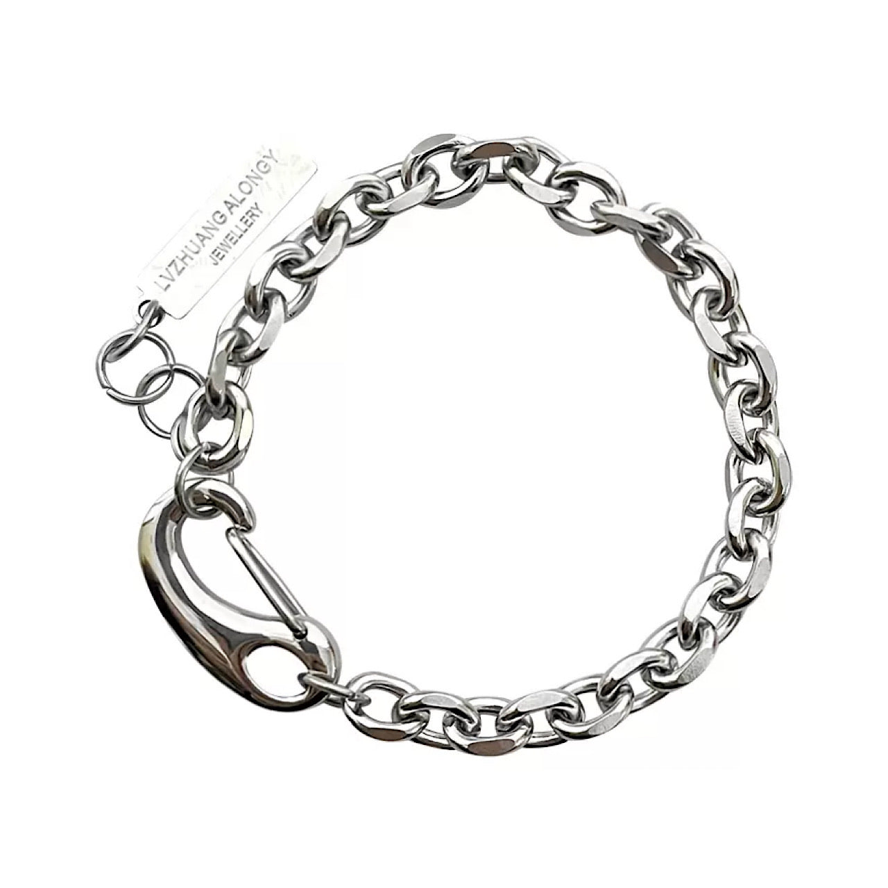 silver chain bracelet  US1546