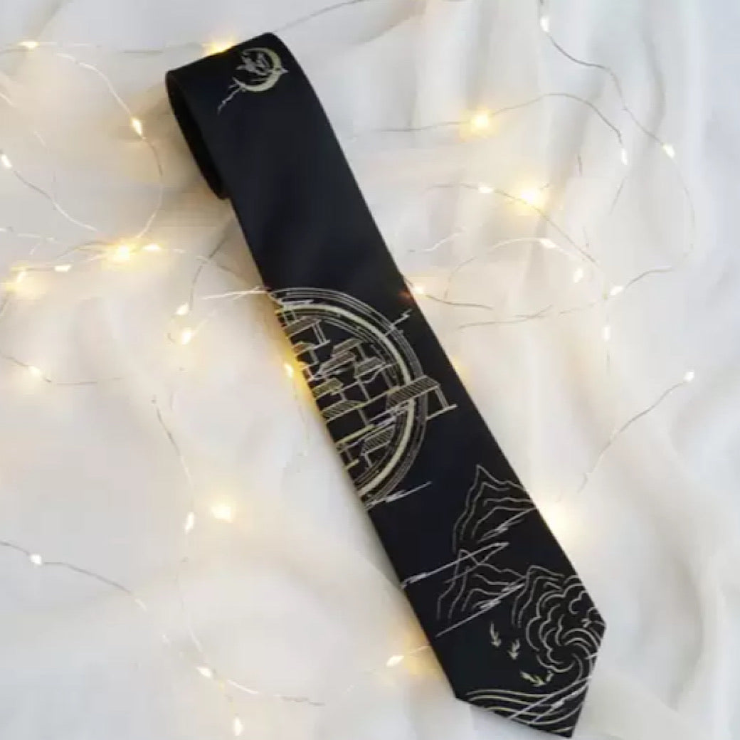 gold design tie  US1278