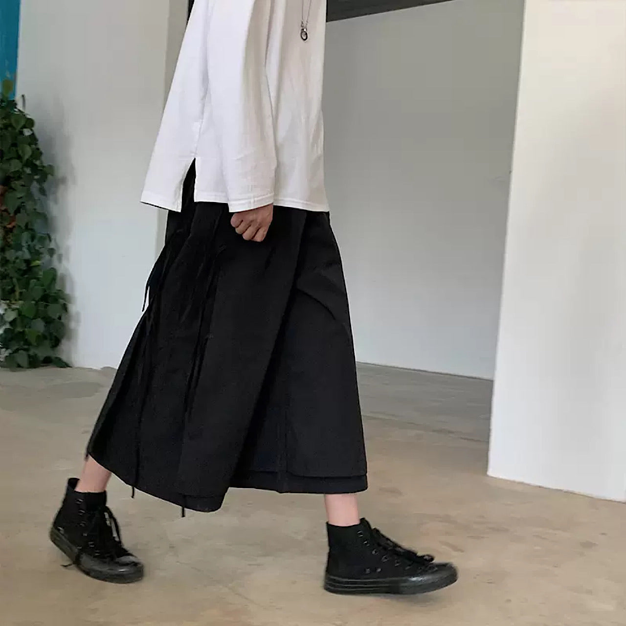 mode design gaucho pants  US1398