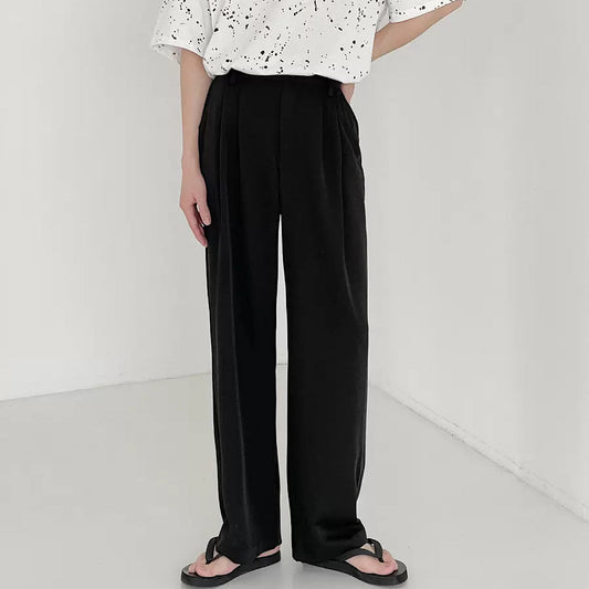 stretch wide pants US1005