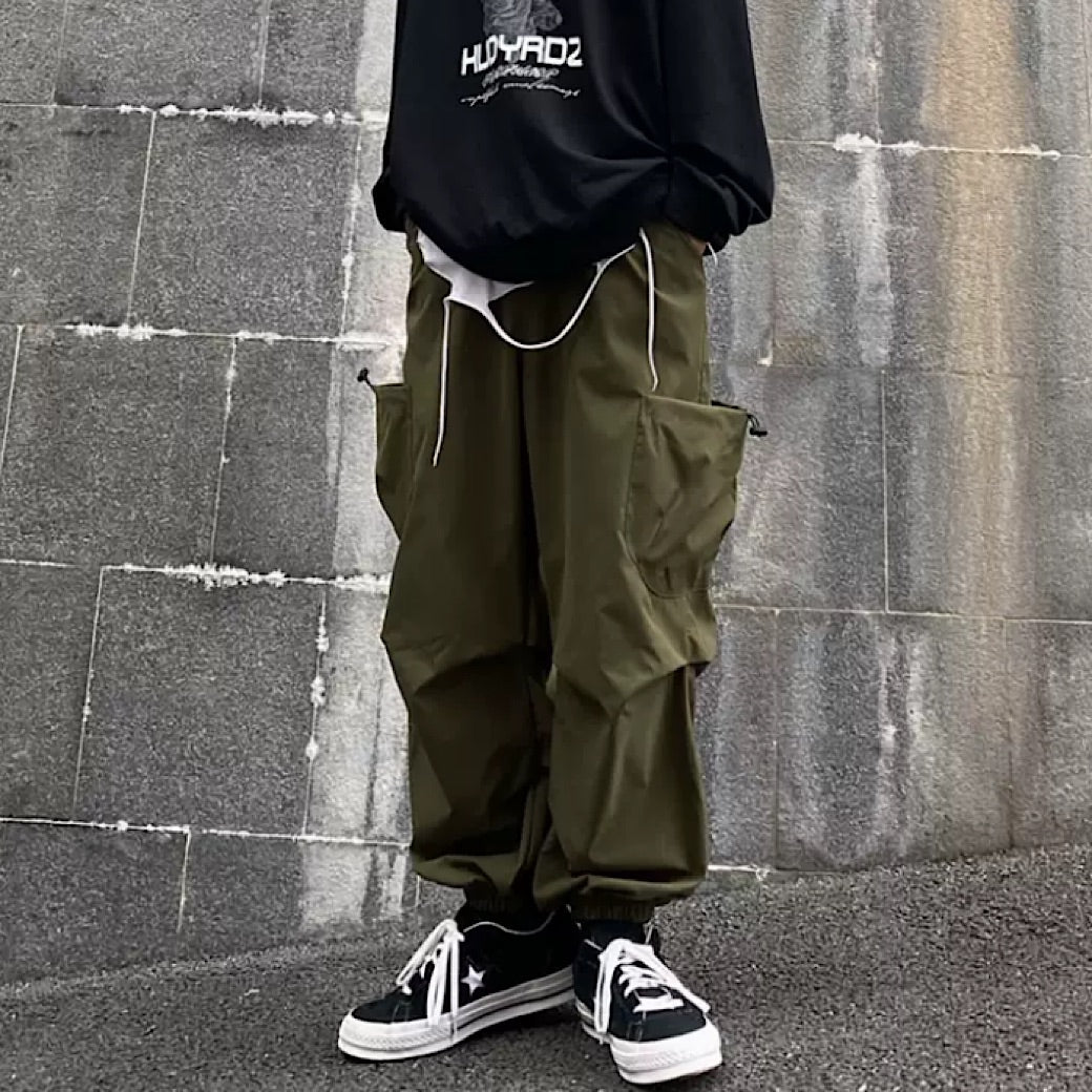 longer design cargo pants  US1366