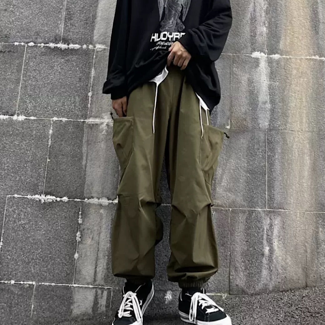 longer design cargo pants  US1366