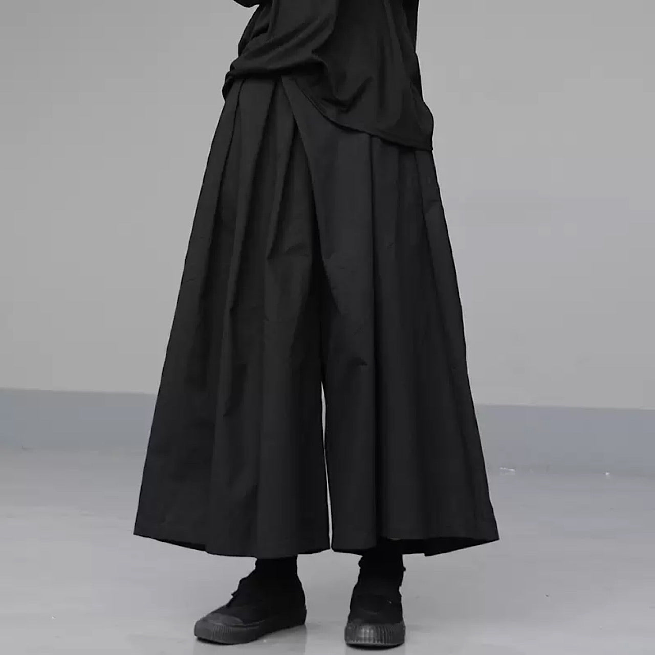 mode silhouette crow black pants  US1401