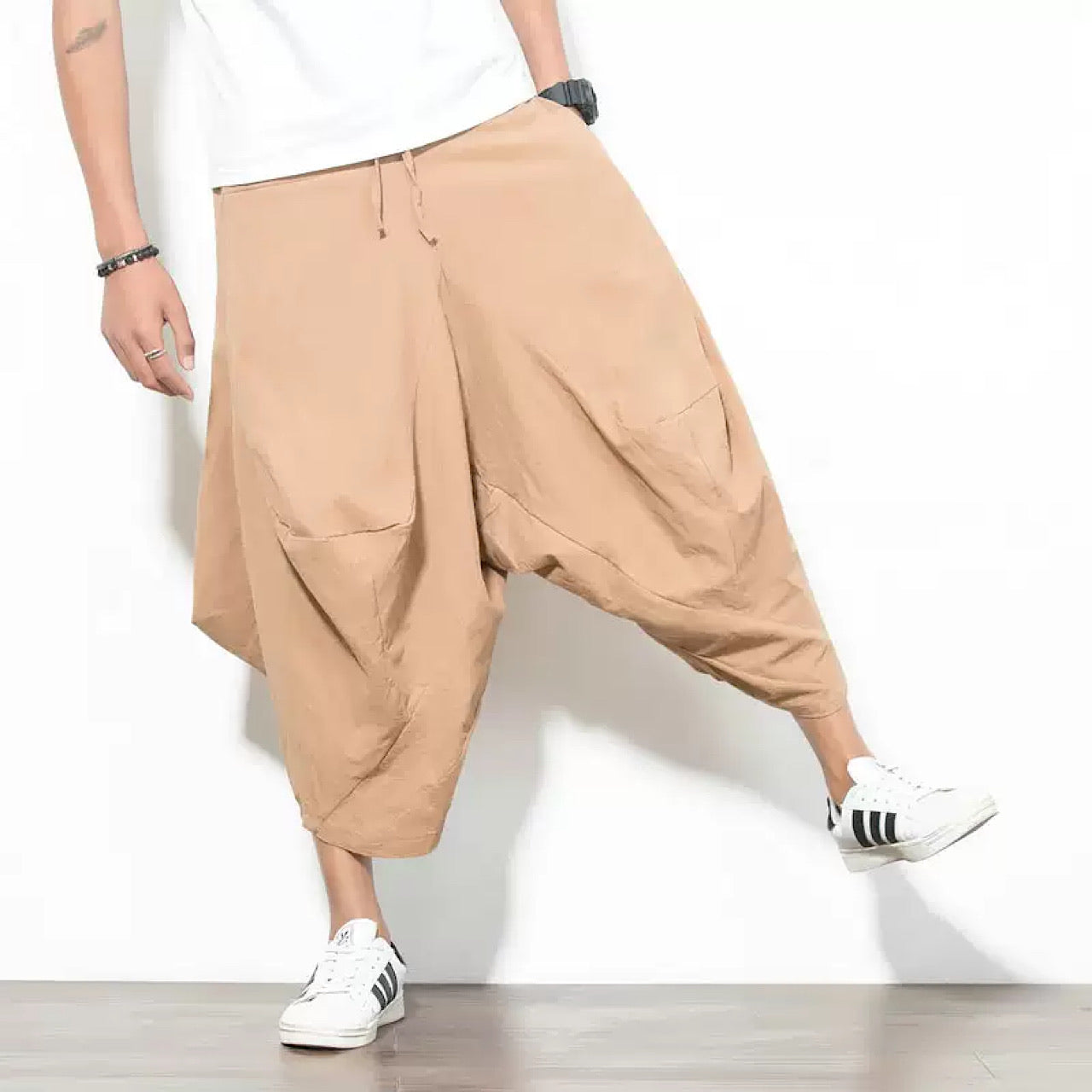 simple sarouel pants  US1611