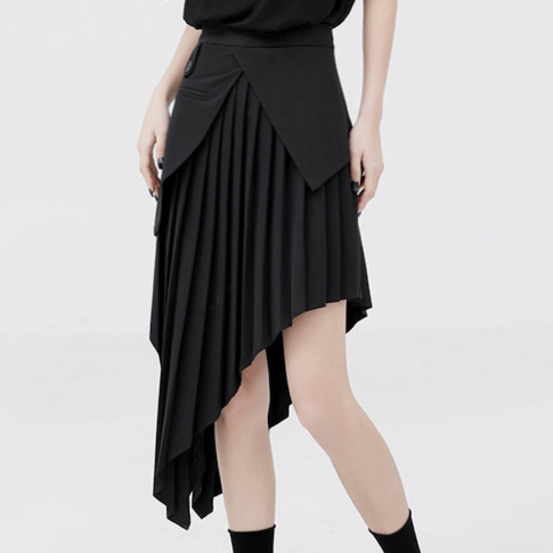 black skirt design  US1019